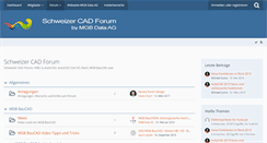 Desktop Screenshot of forum.mgbdata.ch