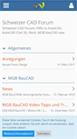 Mobile Screenshot of forum.mgbdata.ch