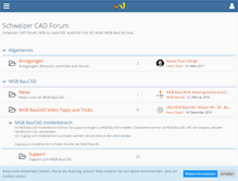 Tablet Screenshot of forum.mgbdata.ch